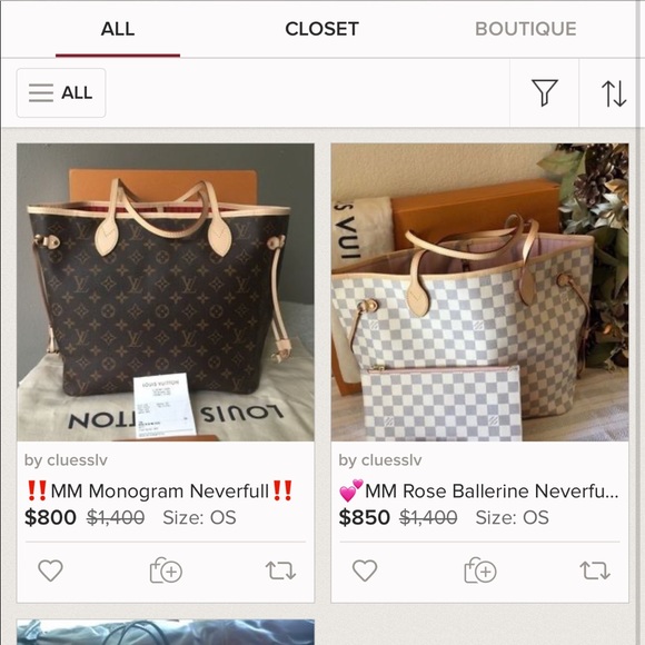 Louis Vuitton Neverfull scammer - Picture 2 of 2